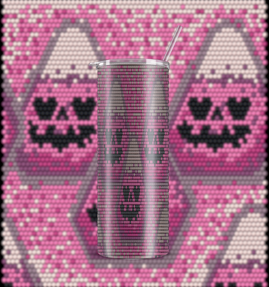 Free 20oz Tumbler Design: Seamless Pink Candy Corn? (SS16/4mm)